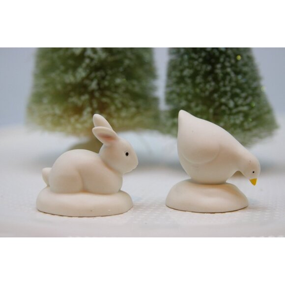 Dept 56 Snowbabies - Babies on the Farm - Farmyard Friends - Picture 7 of 8